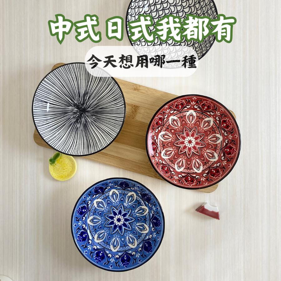 盤子 碗盤 點心盤　陶瓷深盤 陶瓷盤  碟子 小盤子 菜盤 分食盤  碗 碗盤器皿 碗盤 飯碗 陶瓷深盤 盤子-細節圖4