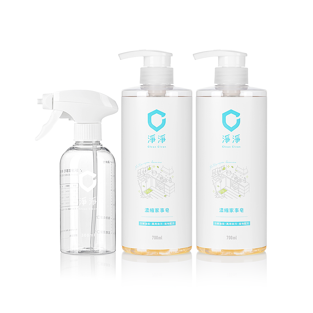 【淨淨專售】 高濃縮萬用家事皂(兩罐贈300ml專用泡沫噴瓶乙瓶(空瓶)）-規格圖9