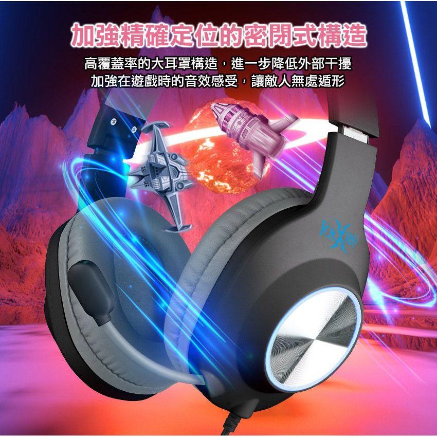 FXR閃喵響狐電競耳機麥克風(BAL62)超萌貓耳  貓耳 可愛 電競 耳機麥克風 實況主-細節圖5