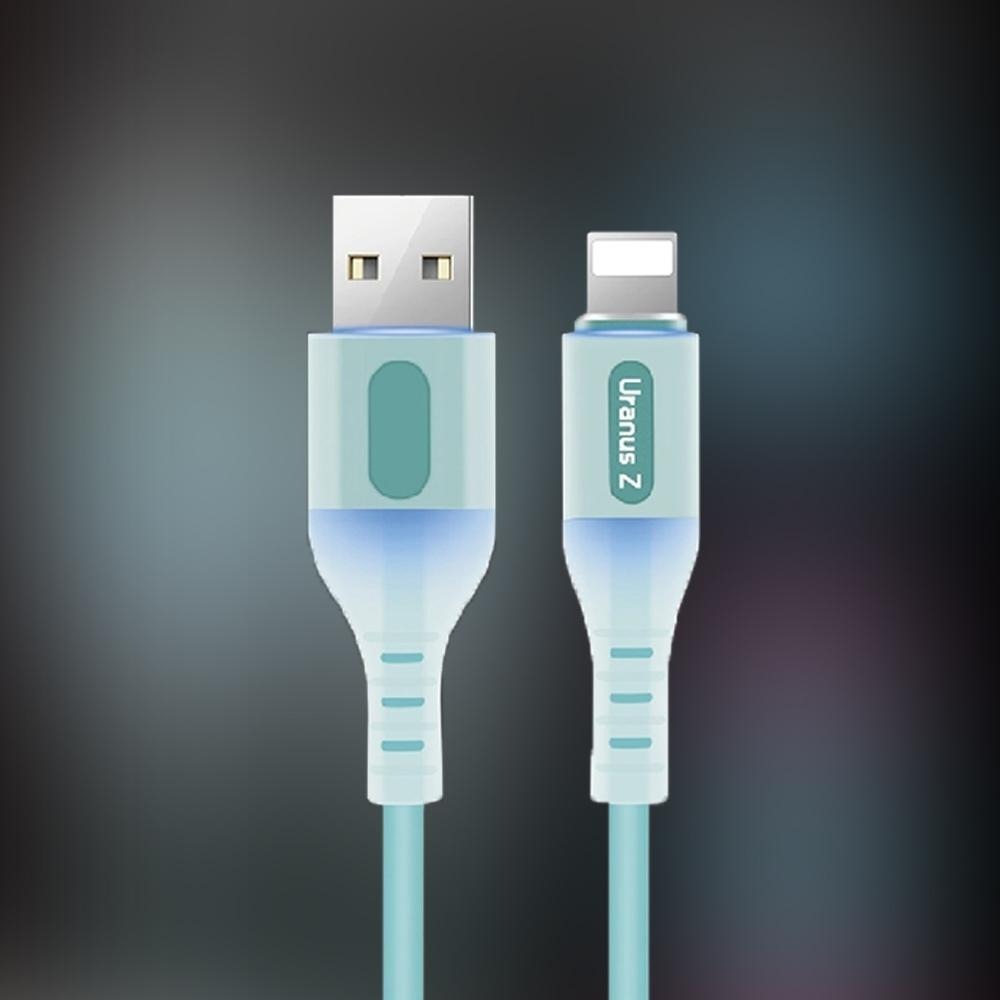 Uranus Z iphone Lightning液態珪膠發光線3ADX7L-細節圖2