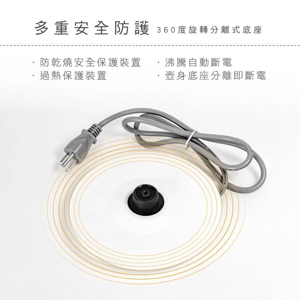 304不銹鋼雙層亮面快煮壺1.8L 大容量/超美配色/湖水綠-細節圖7