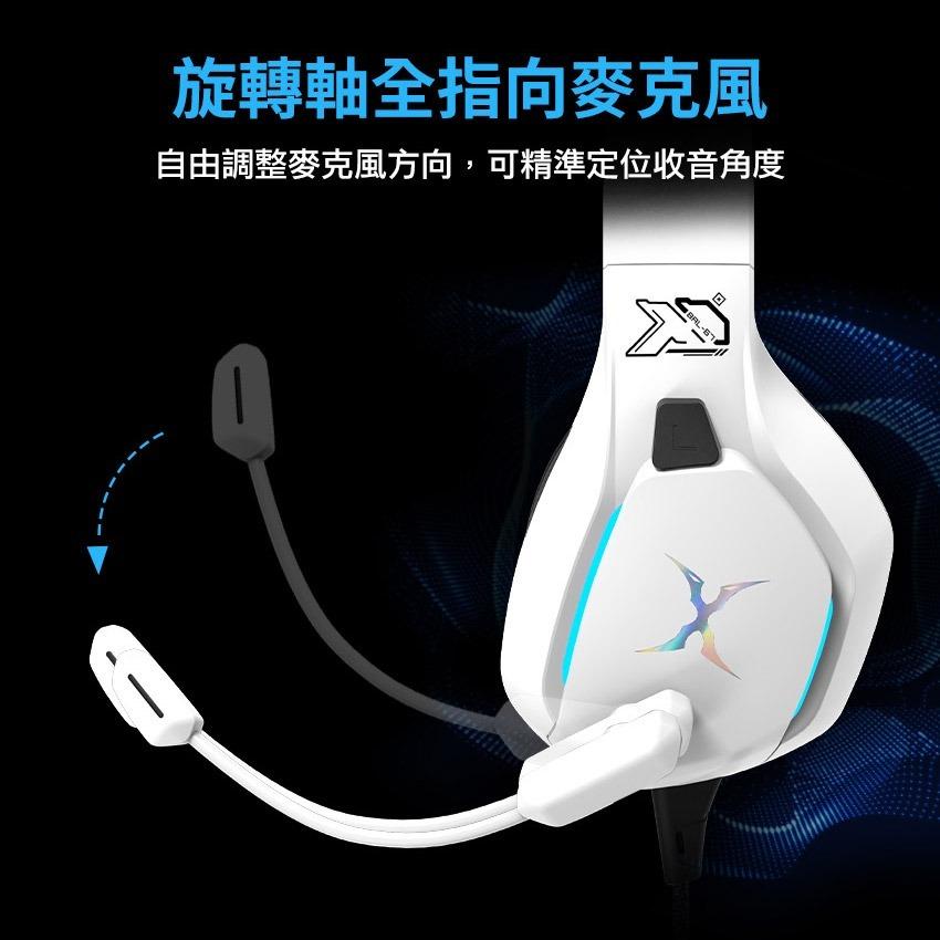 FOXXRAY 星航者電競耳機麥克風FXR-BAL67 可彎曲麥克風 英雄聯盟 爐石 吃雞 APEX-細節圖4