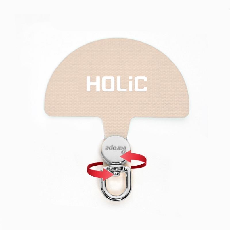 HOLiC 360度可旋轉手機掛繩夾片MPH618(贈品隨機出貨不接受指定色) 多角度掛片 不打結 多角度-細節圖4