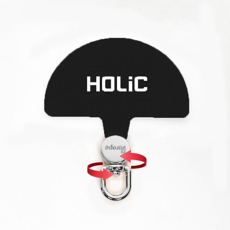 HOLiC 360度可旋轉手機掛繩夾片MPH618(贈品隨機出貨不接受指定色) 多角度掛片 不打結 多角度-細節圖6