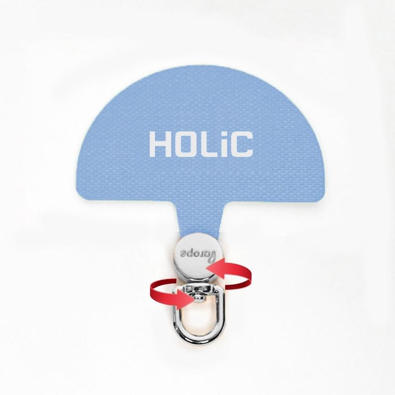 HOLiC 360度可旋轉手機掛繩夾片MPH618(贈品隨機出貨不接受指定色) 多角度掛片 不打結 多角度-細節圖7