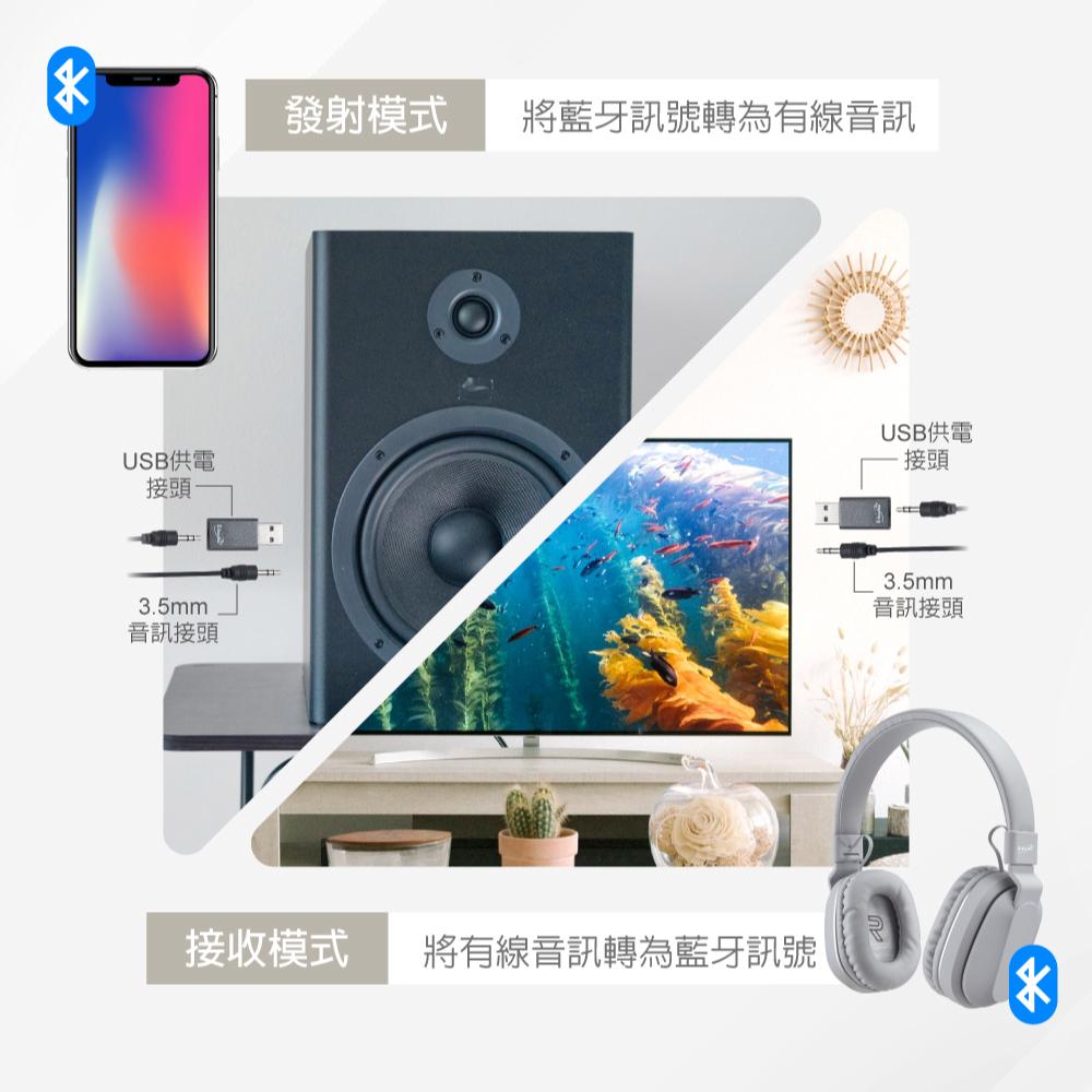 E-books Y3藍牙5.0無線接收發射器 將車用/家用/有線喇叭升級為藍牙無線喇叭-細節圖5