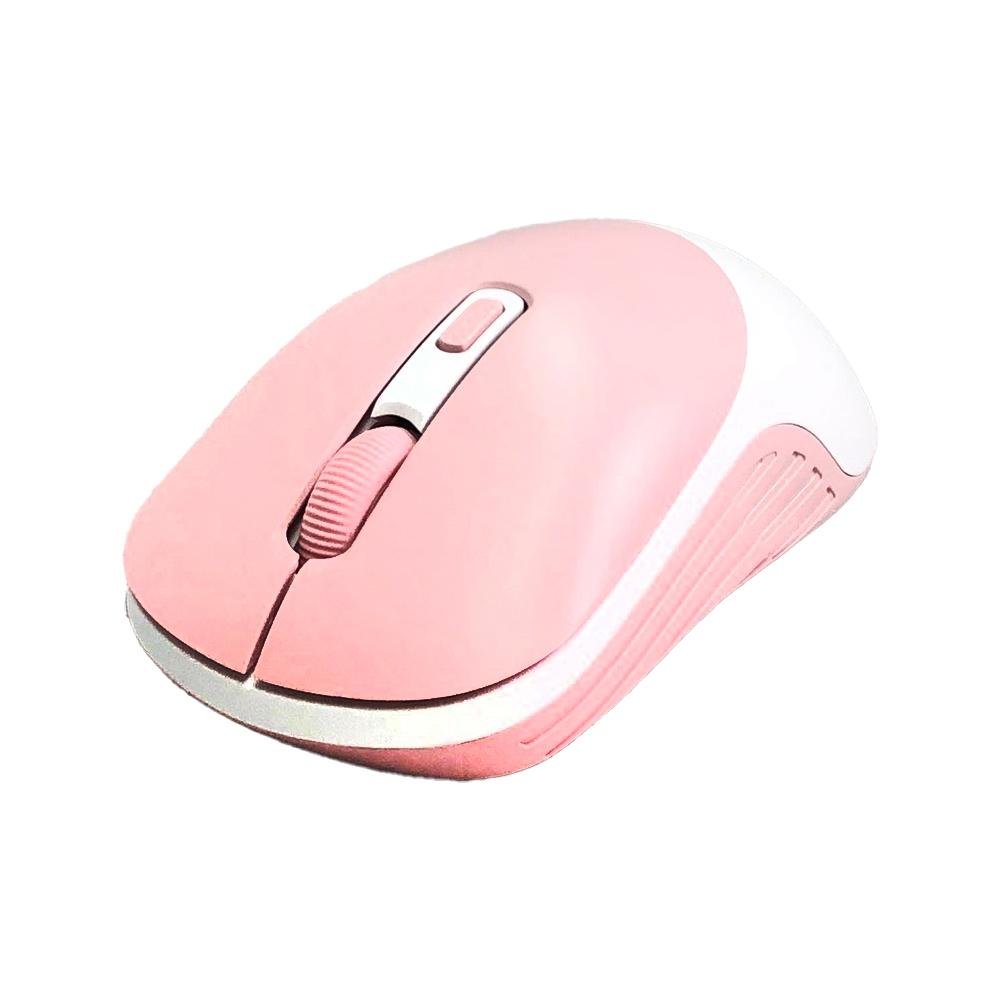 新品報賣 無線滑鼠 靜音無聲 i-gota 舒壓靜音無線光學鼠M31 少女粉/潮流藍-細節圖2