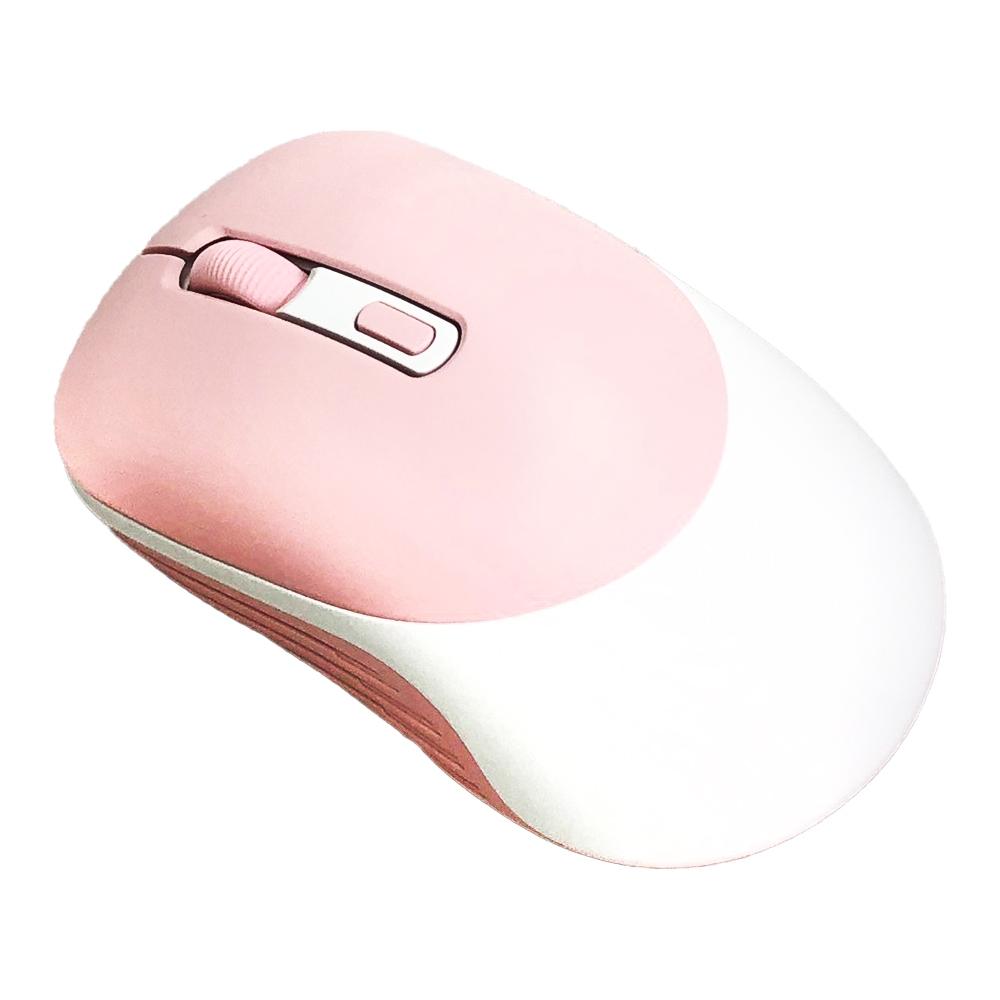 新品報賣 無線滑鼠 靜音無聲 i-gota 舒壓靜音無線光學鼠M31 少女粉/潮流藍-細節圖3