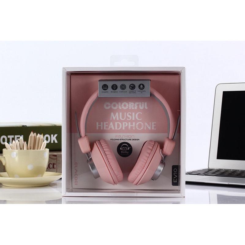 EV10有線頭戴式耳麥-支援通話-細節圖8