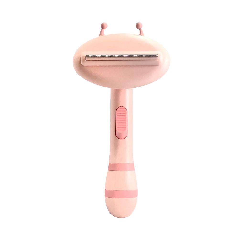 ★全新現貨不用等★ 可愛小蜜蜂寵物毛髮刀梳/兩色 寵物梳子 寵物除毛梳  寵物脫毛梳 貓梳子 寵物洗澡梳 梳毛刷 貓咪梳-細節圖2