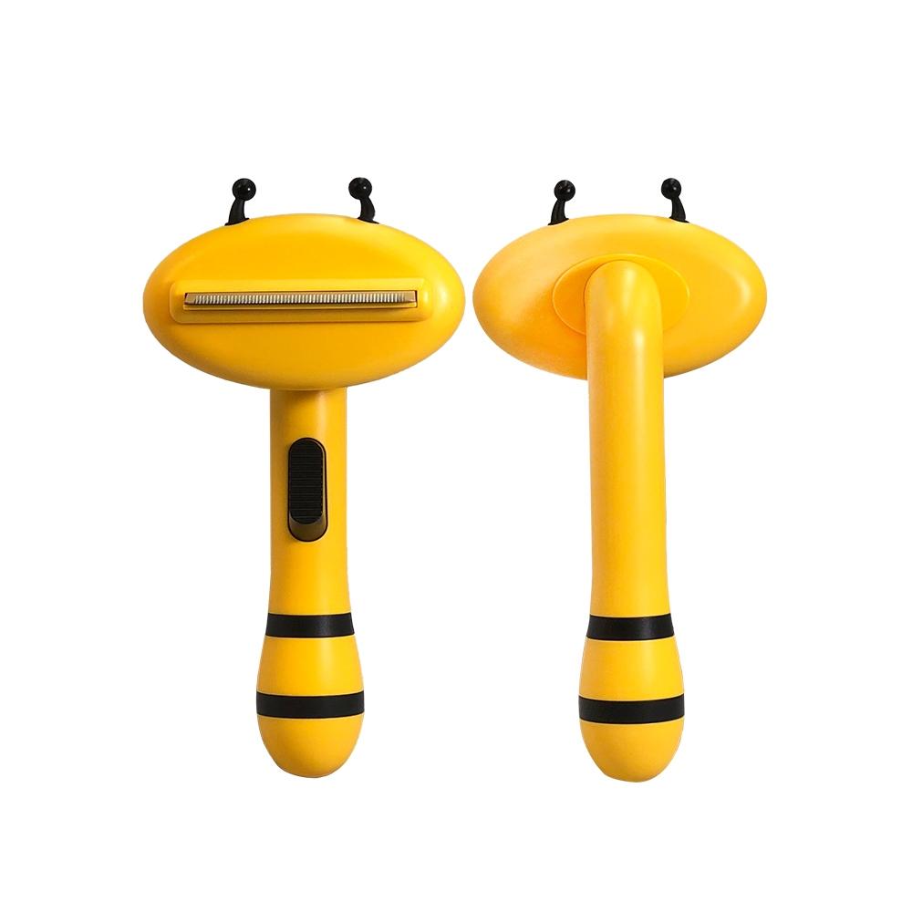 ★全新現貨不用等★ 可愛小蜜蜂寵物毛髮刀梳/兩色 寵物梳子 寵物除毛梳  寵物脫毛梳 貓梳子 寵物洗澡梳 梳毛刷 貓咪梳-細節圖6