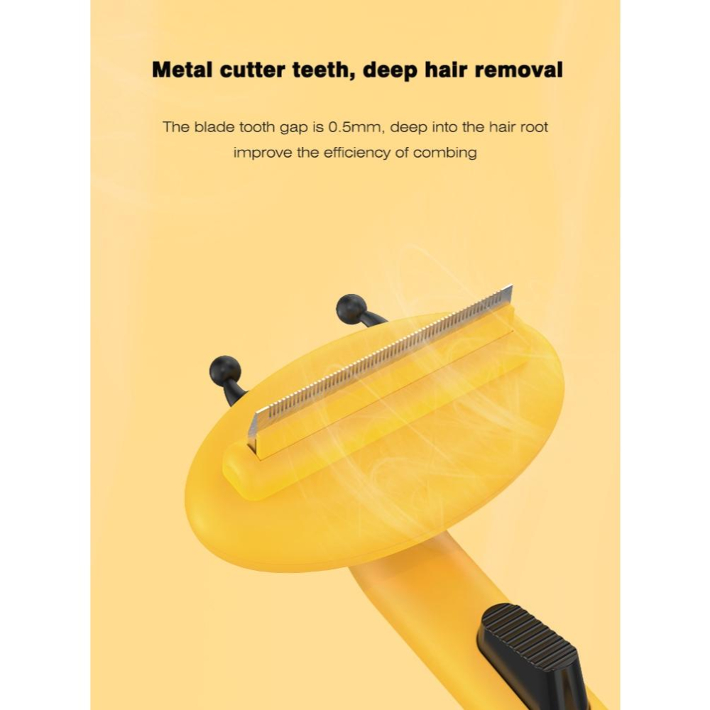 ★全新現貨不用等★ 可愛小蜜蜂寵物毛髮刀梳/兩色 寵物梳子 寵物除毛梳  寵物脫毛梳 貓梳子 寵物洗澡梳 梳毛刷 貓咪梳-細節圖9