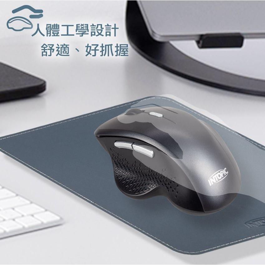 IT-飛碟無線靜音鼠Q770 人體工學 減噪按鍵 流線造型-細節圖5