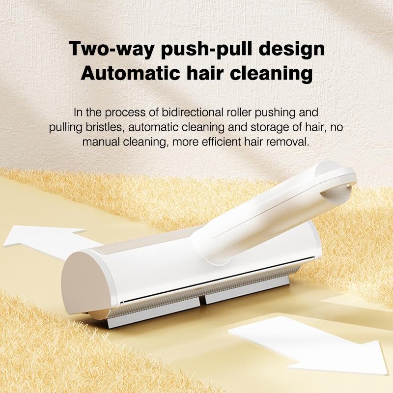 ★全新現貨不用等★ 寵物靜電白色刷毛滾筒 雙面刷毛器 靜電除毛刷 寵物集毛刷 寵物黏毛器 靜電集毛刷 除毛刷 除毛器-細節圖6