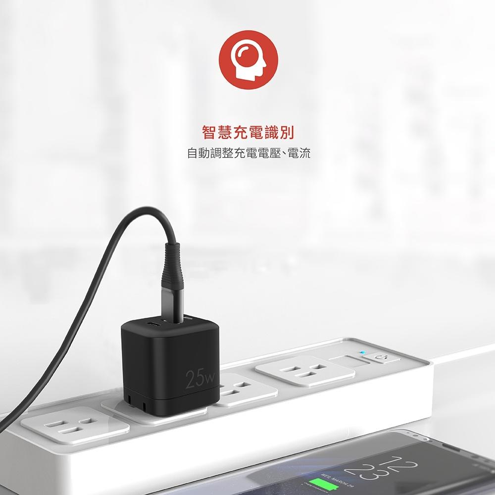 Soodatek 25W PD 雙孔快速充電器 BSMI字號：R3C612-細節圖4