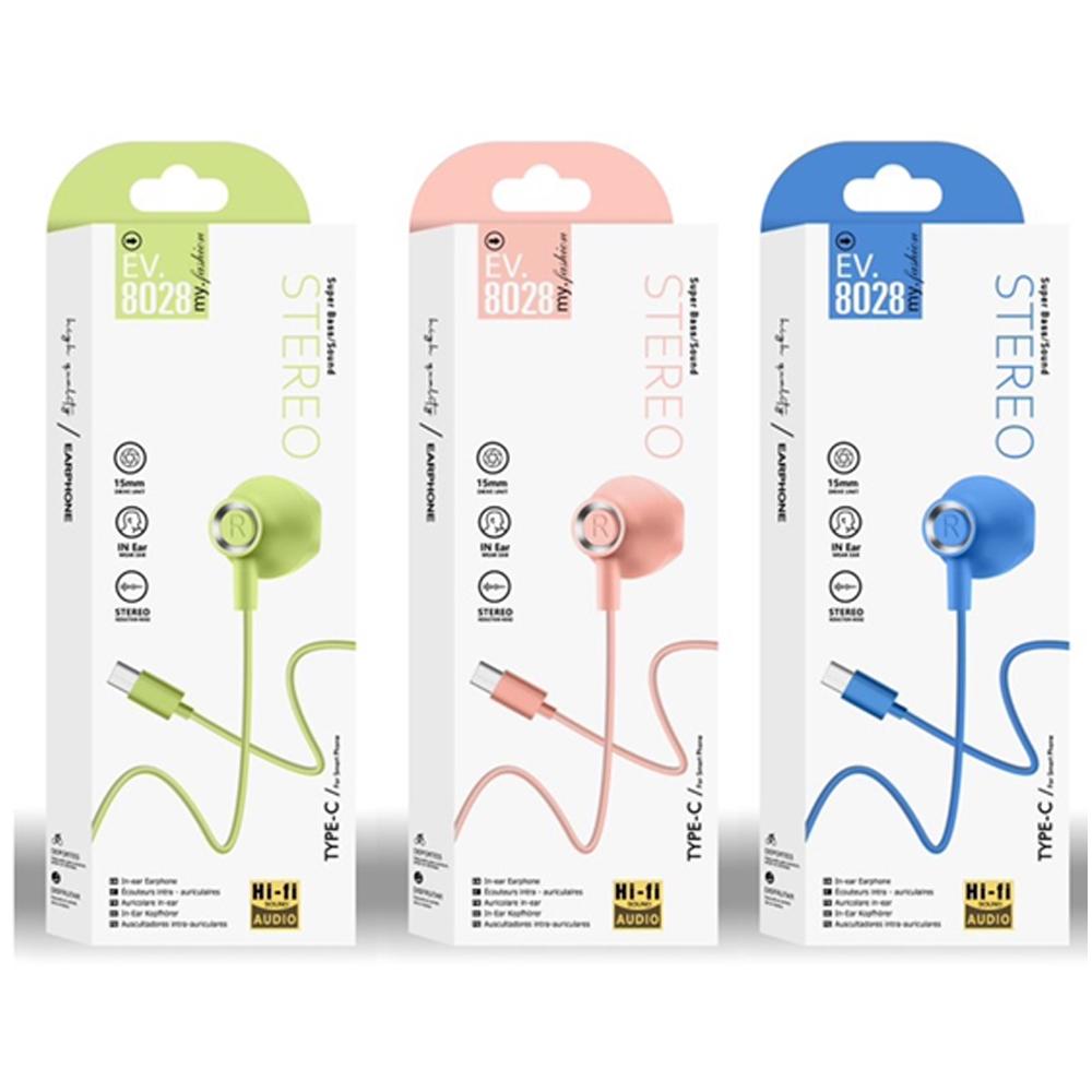 Type-C 入耳式耳機EV8028支援i15 (請先在聊聊詢問顏色)-細節圖2