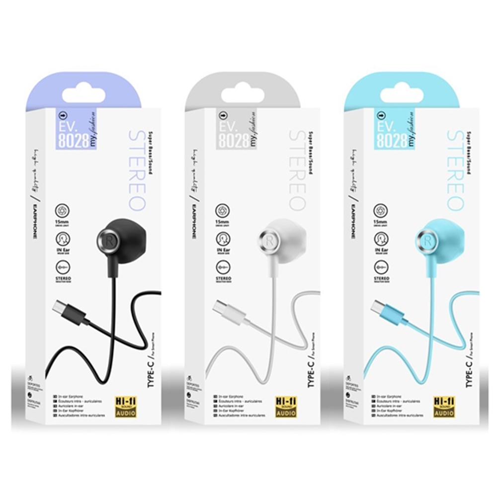 Type-C 入耳式耳機EV8028支援i15 (請先在聊聊詢問顏色)-細節圖3