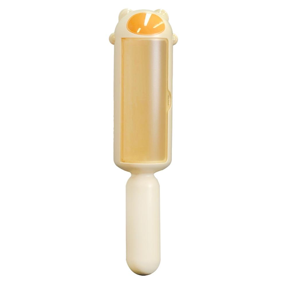 ★全新現貨不用等★ 小熊造型大容量靜電滾筒黏毛器 雙面刷毛器 靜電除毛刷 寵物集毛刷 寵物黏毛器 靜電集毛刷 除毛刷-細節圖2