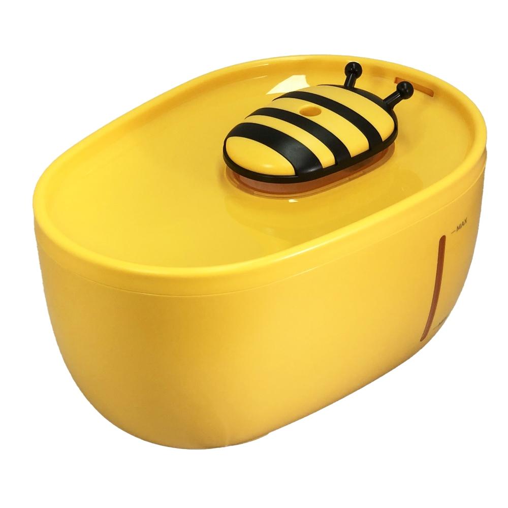 ★全新現貨不用等★ 趣味蜜蜂泡湯造型寵物活水飲水機 貓咪飲水機 貓飲水機 飲水機 寵物飲水 寵物飲水器 自動飲水機-細節圖2