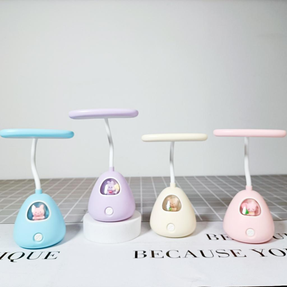 CStar 萌萌造型迷你兩用檯燈(LD42)馬卡色新色登場-細節圖2