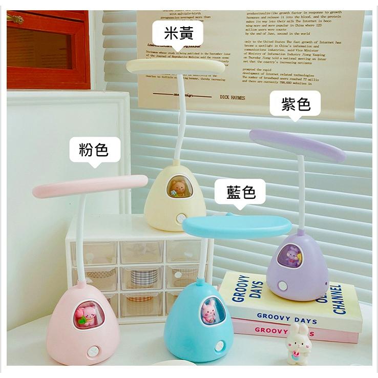 CStar 萌萌造型迷你兩用檯燈(LD42)馬卡色新色登場-細節圖3