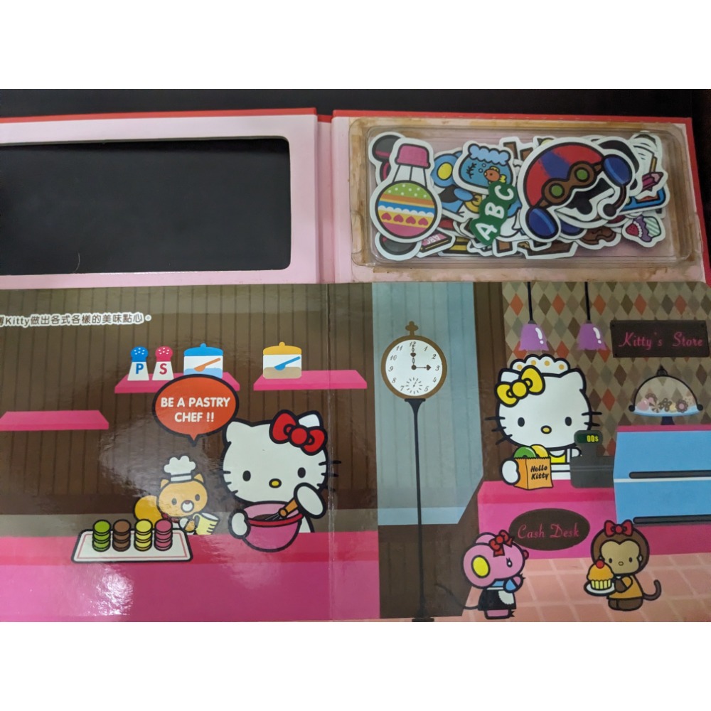 Kt hello kitty 磁鐵書 夢幻職業-細節圖4
