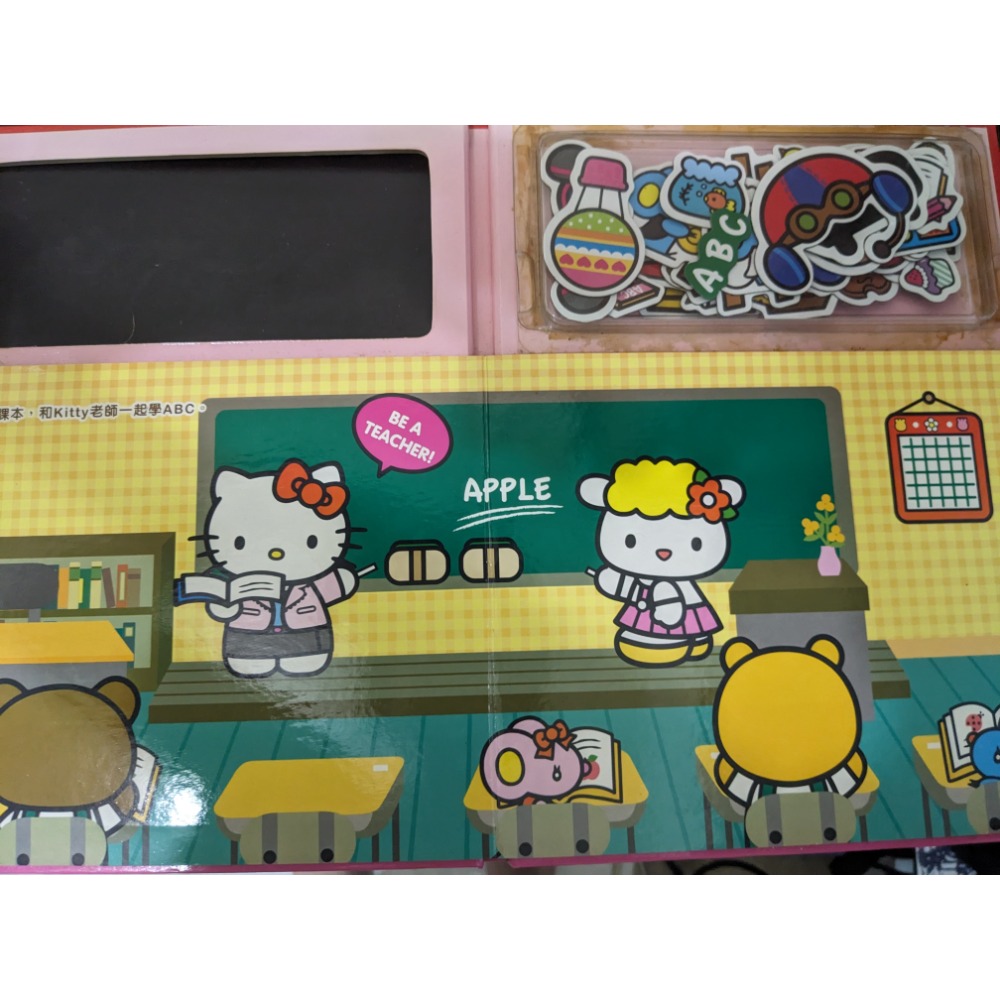 Kt hello kitty 磁鐵書 夢幻職業-細節圖5