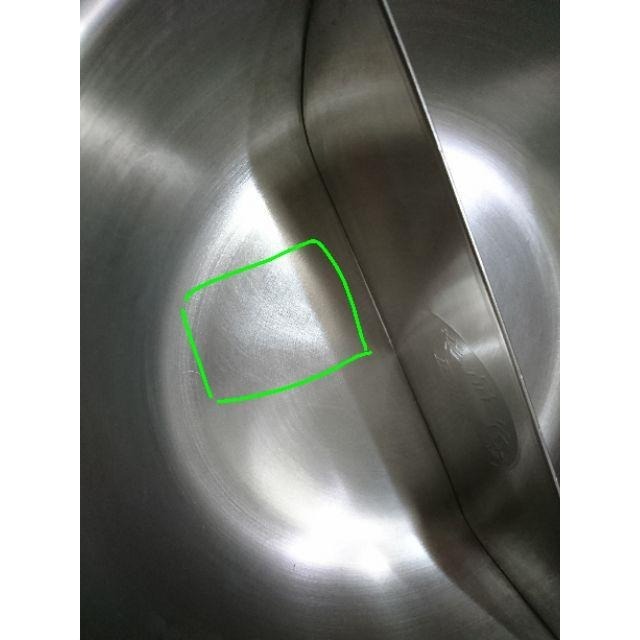 304不鏽鋼 御膳坊 鴛鴦深饕鍋 30cm-細節圖3
