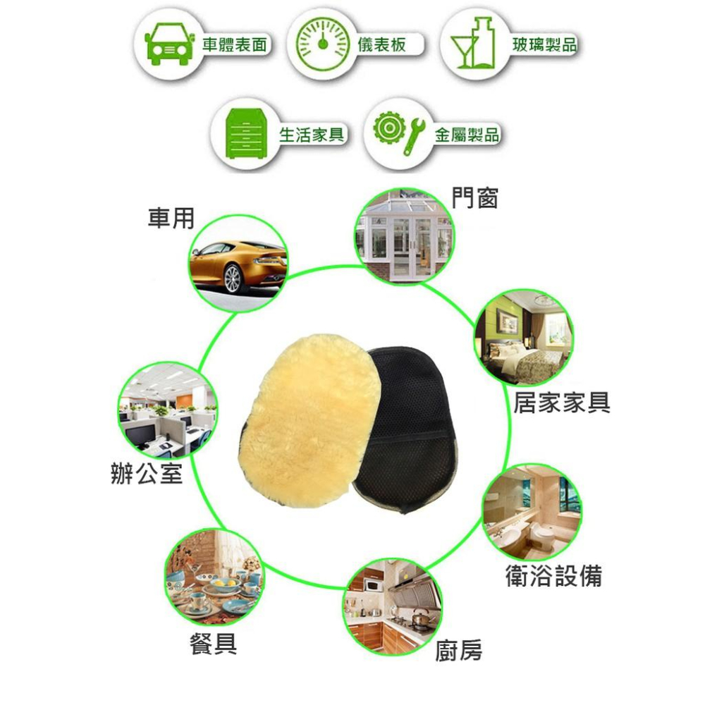 板橋現貨【仿羊毛洗車手套】汽車美容.洗車工具.拋光打蠟.機車擦車.家用木地板抹布【傻瓜批發】(CH-60)-細節圖8