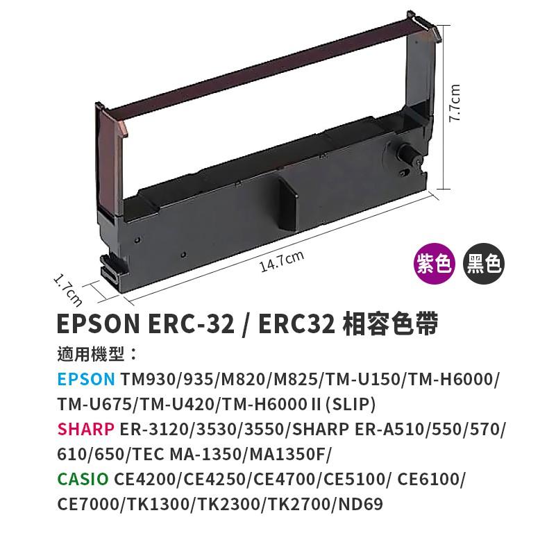 【傻瓜批發】含税60支免運ERC-32二聯式發票機 收銀機色帶 ERC32/RPU420/錢隆(精業) PM-1090+-細節圖2