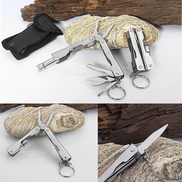 板橋現貨【六合一隨身鉗子】六件式工具組.小刀.開罐器.帶LED燈手電筒.起子.鑰匙圈.露營EDC【傻瓜批發】WJ32-2-細節圖6
