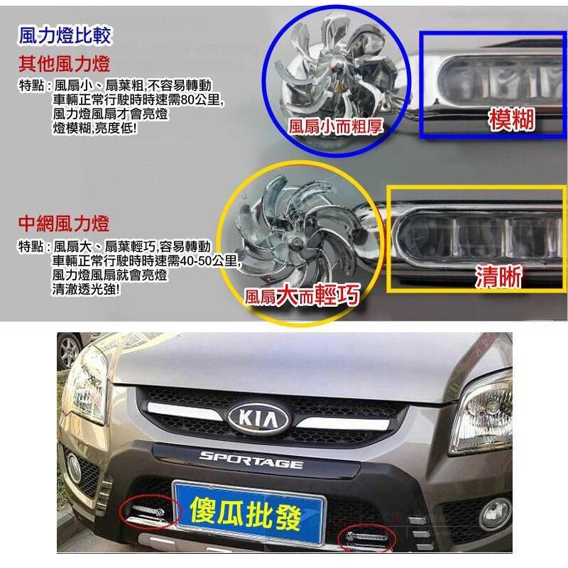 板橋現貨【中網風力燈】免電池風力發電LED燈.汽車機車車頭燈.車頂燈.遊俠燈.風能燈【傻瓜批發】ZF12-細節圖5