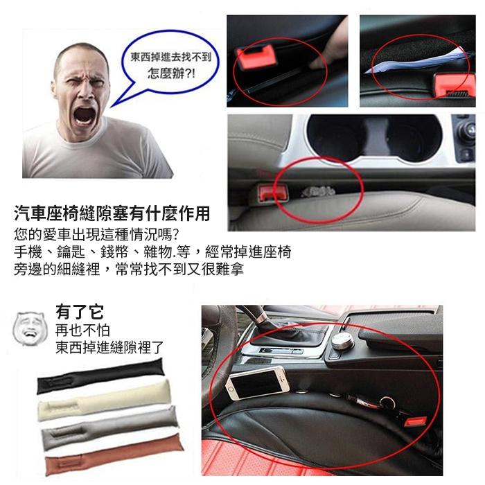 板橋現貨【汽車用座椅縫隙塞】坐椅邊條夾縫塞.隙縫塞.防漏縫塞.防掉落縫隙條.座椅護塞.保護塞【傻瓜批發】GK1-細節圖3