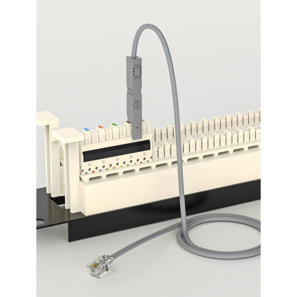 板橋現貨【RJ11 RJ45 鴨嘴頭】電話鴨嘴跳線.110型電話線檢測.電話測試線.110電話跳線【傻瓜批發】HD3-細節圖4