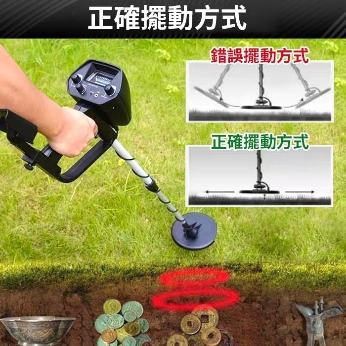 板橋現貨【地下 金屬探測儀】手持式 地下金屬探測器 探地型 戶外尋寶 金銀探測器【傻瓜批發】GB7-5-細節圖7