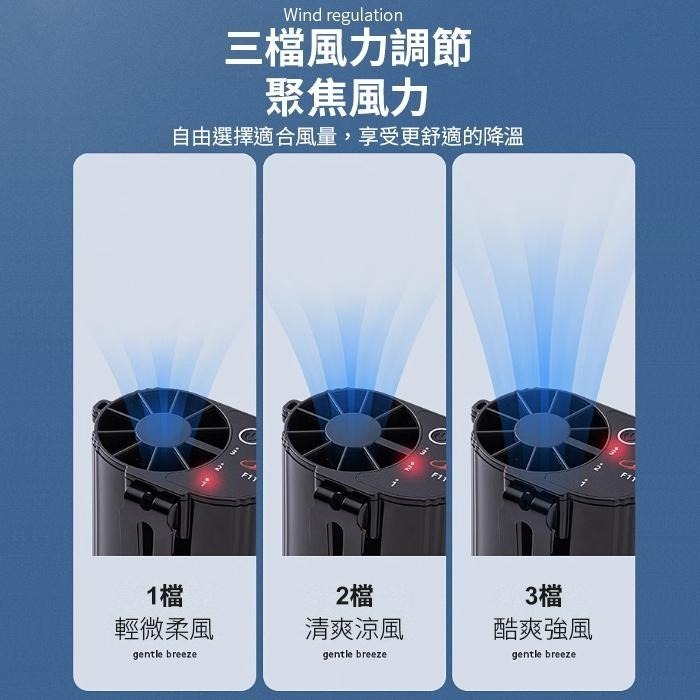 板橋現貨【共田F118腰掛風扇】W920.W920B掛腰風扇.腰間風扇..電風扇.掛頸.掛脖風扇【傻瓜批發】共田正品-細節圖4