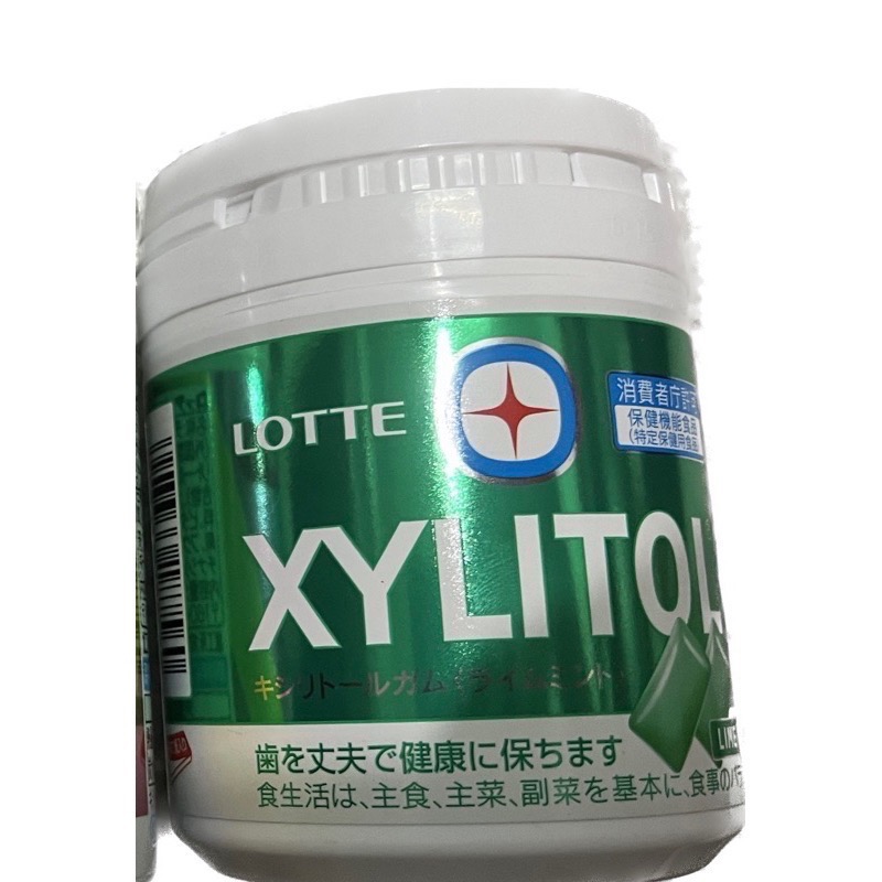 現貨  日本 LOTTE XYLITOL 樂天 木糖醇 口香糖 萊姆/薄荷/七彩/黑酷-規格圖9