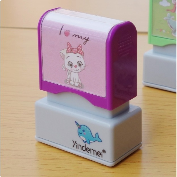 【品田小舖】兒童衣服章 造型姓名章 光敏章 衣服章 衣物章 印章 衣服 布用 兒童必備 幼兒園-規格圖9