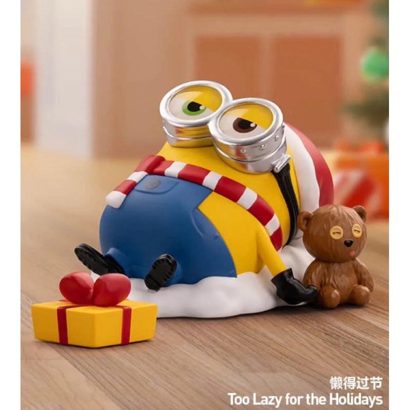 ［現貨盒損］正品 泡泡瑪特 POPMART 小黃人 慵懶每一天 系列 盲盒/公仔 小小兵 神偷奶爸 懶得過節 懶得出門-細節圖2