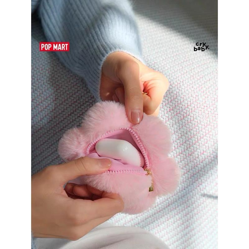 ［現貨-24H出貨］泡泡瑪特 popmart CryBaby 哭娃 遇見自己 悲傷俱樂部 AirPods耳機包/小物包-細節圖2