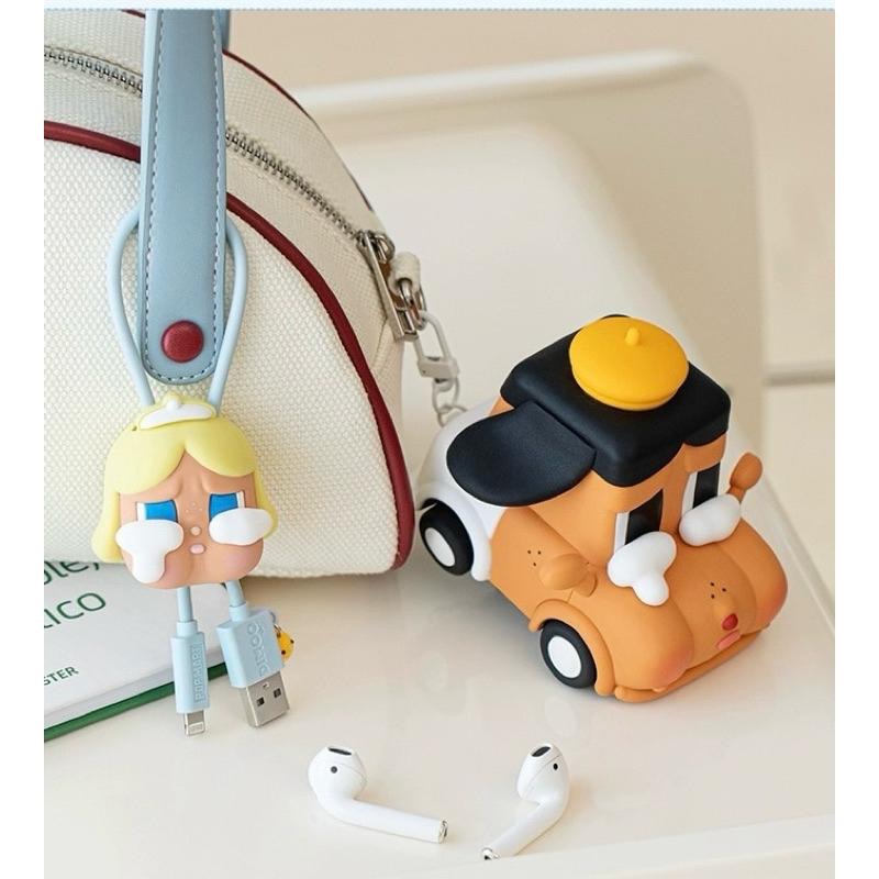 ［現貨-24H出貨］泡泡瑪特 popmart CryBaby 哭娃 遇見自己 悲傷俱樂部 AirPods耳機包/小物包-細節圖9