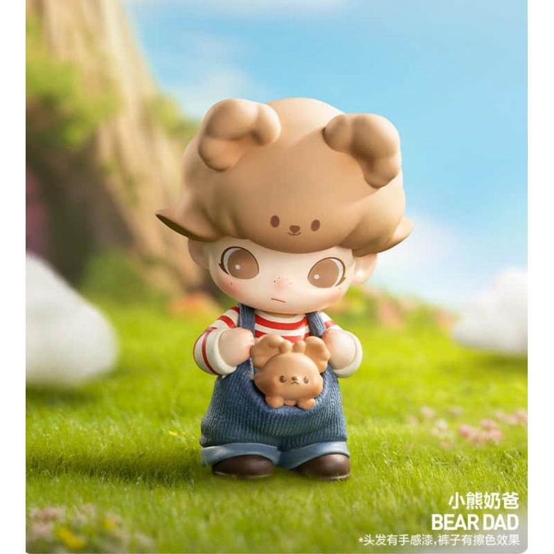 [確認款-現貨24H出貨］POPMART 泡泡瑪特 DIMOO動物王國 系列 盲盒/盒玩 北極熊 小熊奶爸 小象 兔寶-細節圖3