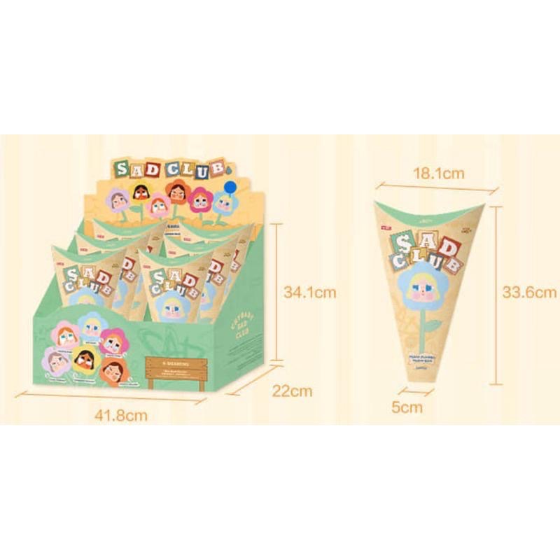 ［現貨盒損］正品 泡泡瑪特 POPMART CryBaby 悲傷俱樂部 毛絨花朵 系列 確認款 盲盒/公仔 禮物-細節圖4