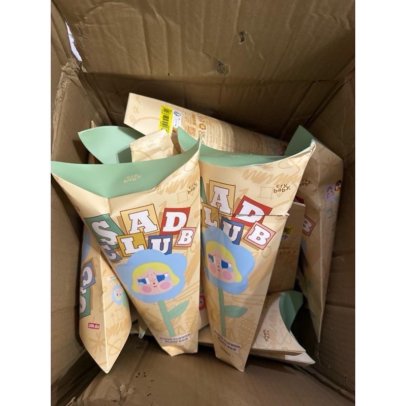 ［現貨盒損］正品 泡泡瑪特 POPMART CryBaby 悲傷俱樂部 毛絨花朵 系列 確認款 盲盒/公仔 禮物-細節圖7