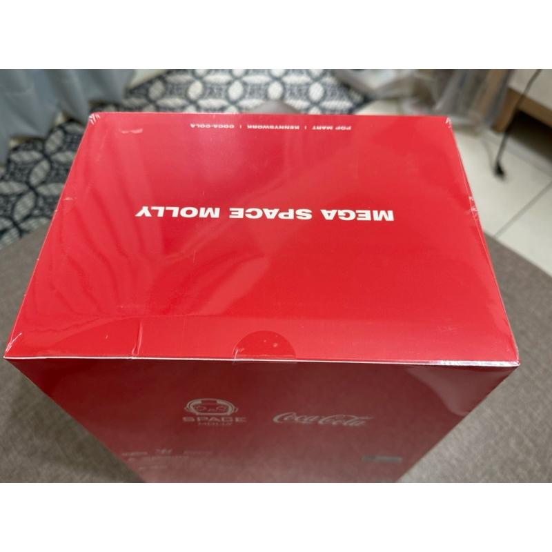 ［全新現貨］POPMART 泡泡瑪特 MEGA SPACE MOLLY 400% 可口可樂3.0 宇航員 100% 隱藏-細節圖6
