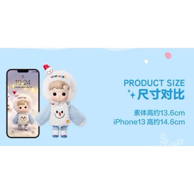 ［全新現貨-24H出貨］POPMART 泡泡瑪特 HACIPUPU 雪人來訪 可動人偶 玩偶 BJD 搪膠 聖誕節 冬季-細節圖3
