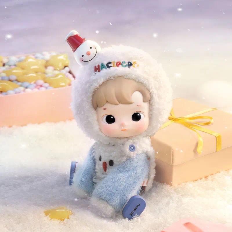 ［全新現貨-24H出貨］POPMART 泡泡瑪特 HACIPUPU 雪人來訪 可動人偶 玩偶 BJD 搪膠 聖誕節 冬季-細節圖5
