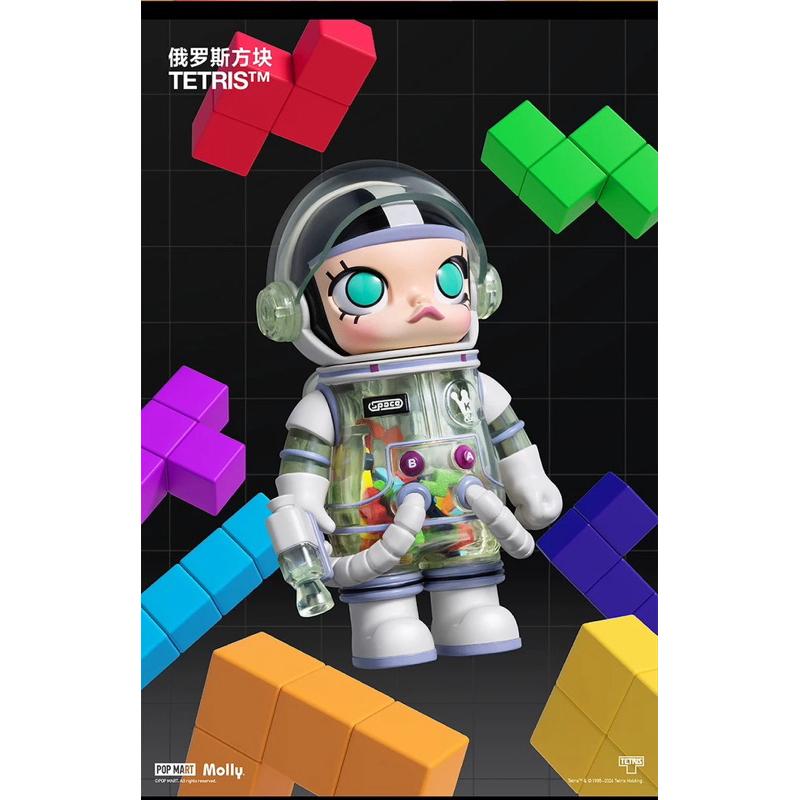 ［現貨-確認款］正品 POPMART  泡泡瑪特 MEGA SPACE MOLLY 100%  週年系列3 盲盒 加菲貓-細節圖4