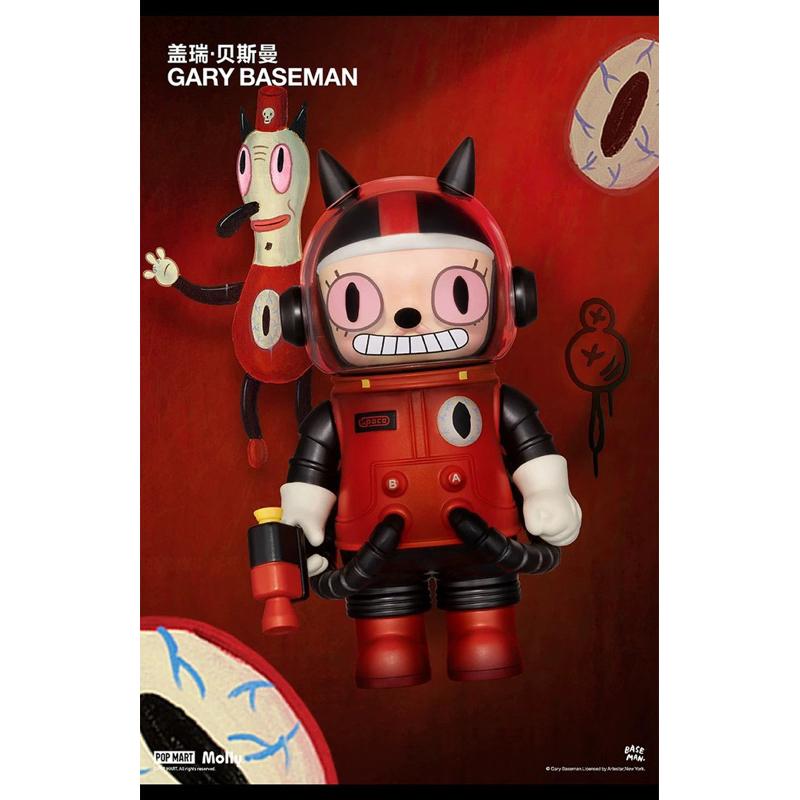 ［現貨-確認款］正品 POPMART  泡泡瑪特 MEGA SPACE MOLLY 100%  週年系列3 盲盒 加菲貓-細節圖5