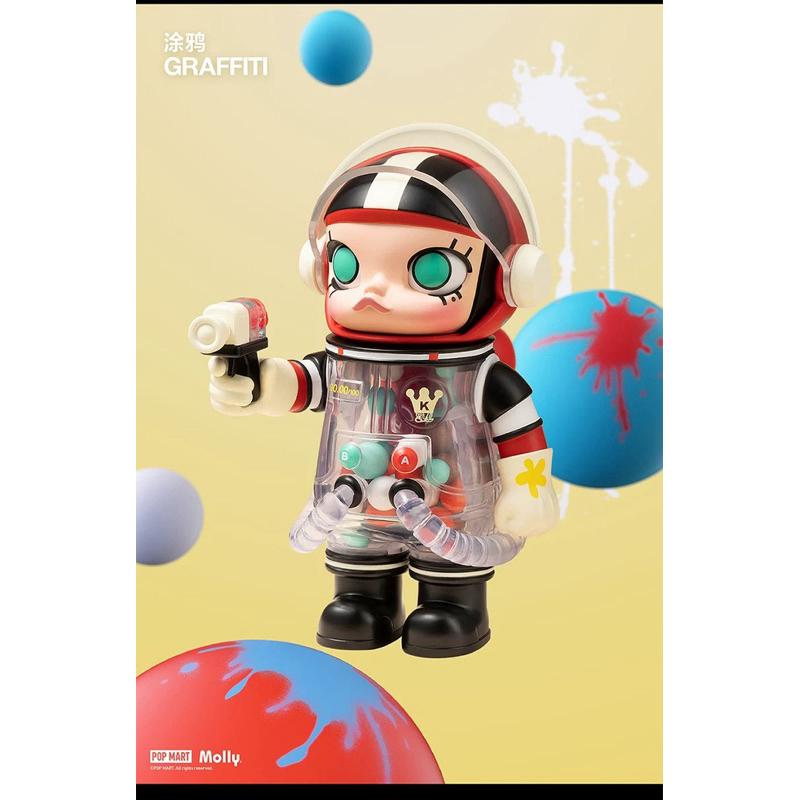［現貨-確認款］正品 POPMART  泡泡瑪特 MEGA SPACE MOLLY 100%  週年系列3 盲盒 加菲貓-細節圖6